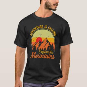Camiseta Adventure Está Llamando Para Explorar El Camping M