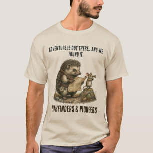 Camiseta Adventure Explorer de erizo y ratón perso