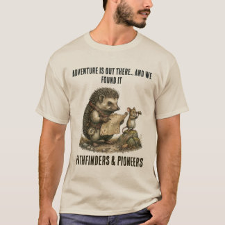 Camiseta Adventure Explorer de erizo y ratón perso