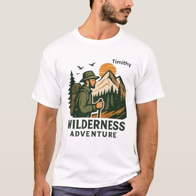 Camiseta Adventure In America's Parks Personalized (Anverso)