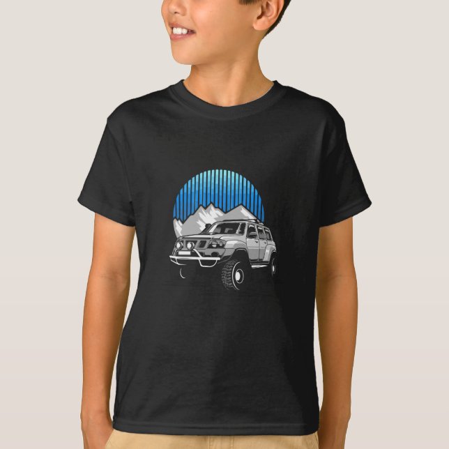 Camiseta Adventure Jeep Life Wild (Anverso)