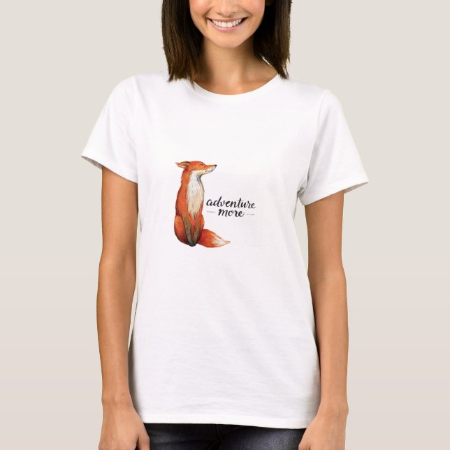Camiseta adventure more fox (Anverso)