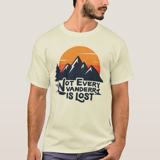 Camiseta Adventure Mountain Sunrise Tee (Anverso)