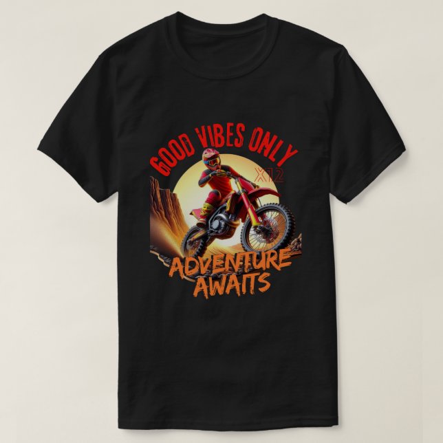 Camiseta Adventure Rider (Diseño del anverso)