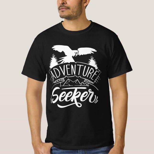 Camiseta Adventure Seeker (Anverso)
