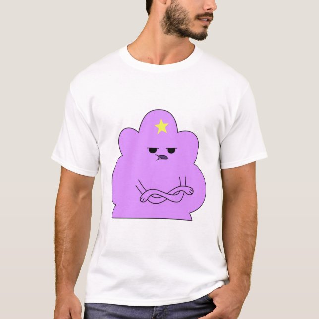 Camiseta  Adventure Time Unhappy Lumpy Space Princess (Anverso)