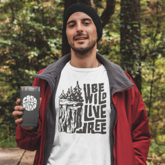Camiseta Adventure Wild Camping Libre Explorar la naturalez