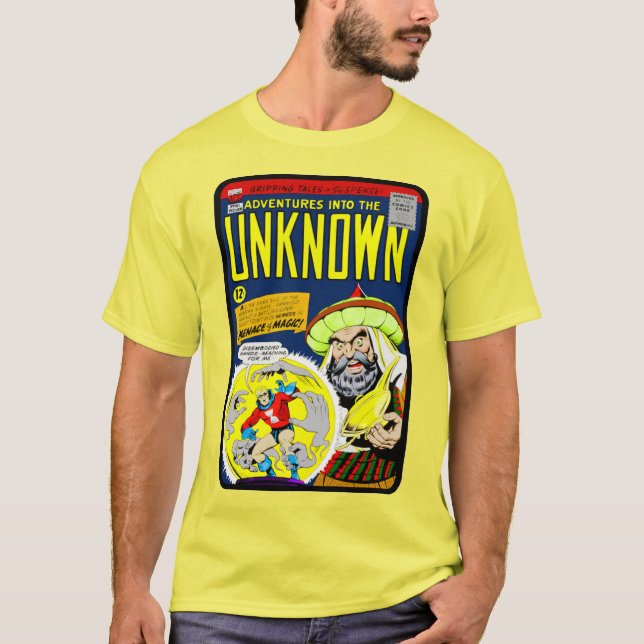 Camiseta 'Adventures into the UNKNOWN' T-Shirt (Anverso)