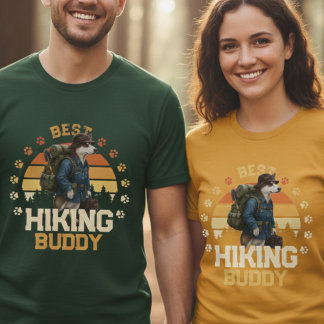 Camiseta Adventurous Akita Hiker Wilderness Explorer