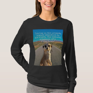 Camiseta Adventurous Meerkat Living