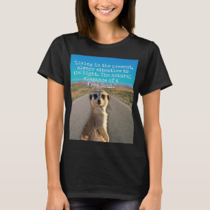 Camiseta Adventurous Meerkat Living