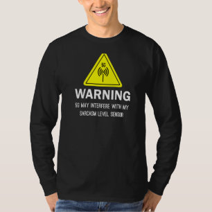 Camiseta Advertencia 5g Puede Interferir Con Mi Sen De Nive