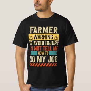 Camiseta Advertencia a los agricultores