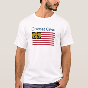Camiseta Advertencia Civis - bandera fascista americana