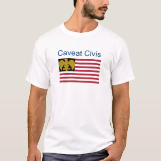 Camiseta Advertencia Civis - bandera fascista americana