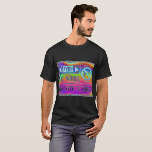 Camiseta Advertencia colorida