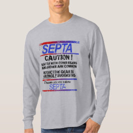 Camiseta ¡Advertencia de la batalla de los SEPTOS!