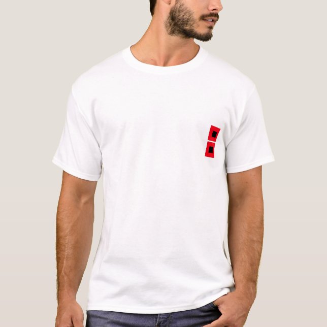 Camiseta Advertencia del huracán (Anverso)