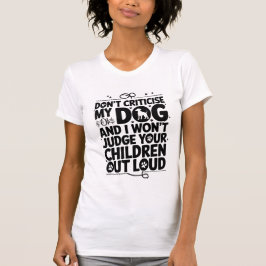 Camiseta Advertencia del propietario del perro