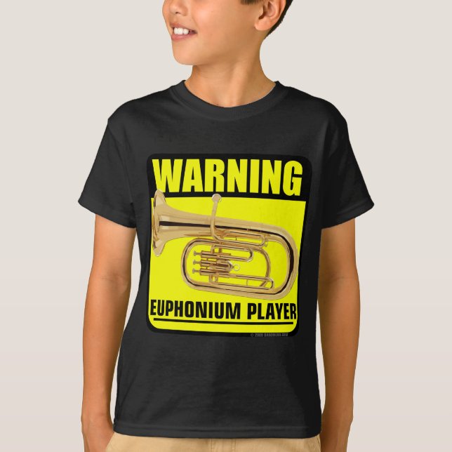 Camiseta ¡Advertencia! Jugador del Euphonium