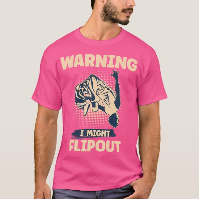 Camiseta Advertencia Podría Perder el Control Freerunning P (Anverso)