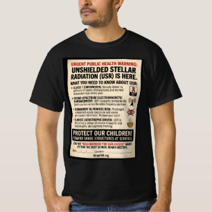 Camiseta advertencia pública USR