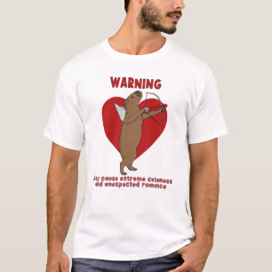 Camiseta Advertencia Puede causar extrema ternura e inesper