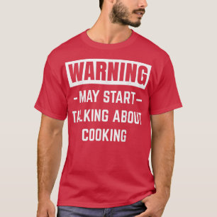 Camiseta Advertencia: puede empezar a hablar sobre el kit d