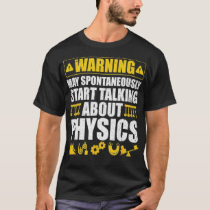 Camiseta Advertencia Puede Empezar Espontáneamente A Hablar