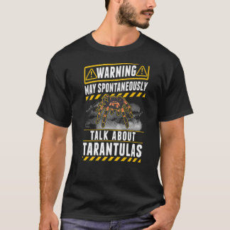 Camiseta Advertencia Puede hablar espontáneamente de Tarant