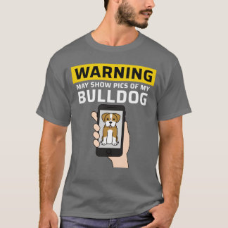 Camiseta Advertencia Puede Mostrar Fotos De Mi Regalo De Bu