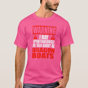 Camiseta Advertencia: Puedo hablar espontáneamente sobre el