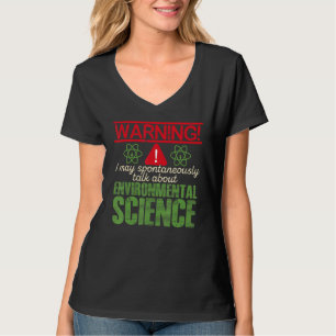 Camiseta Advertencia: puedo hablar espontáneamente sobre el
