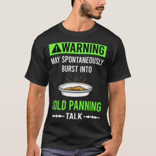 Camiseta Advertencia Verde Bateo de Oro Bateador