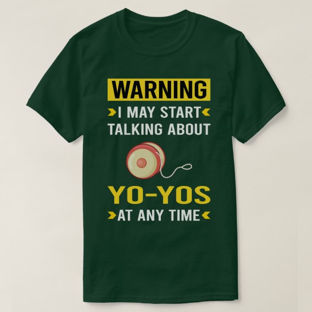 Camiseta Advertencia YoYoYo (Diseño del anverso)