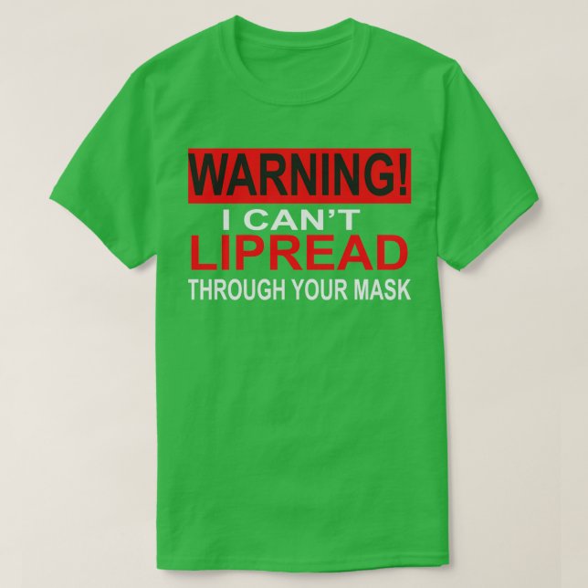Camiseta advertir que no puedo liberarte a través de tu más (Diseño del anverso)