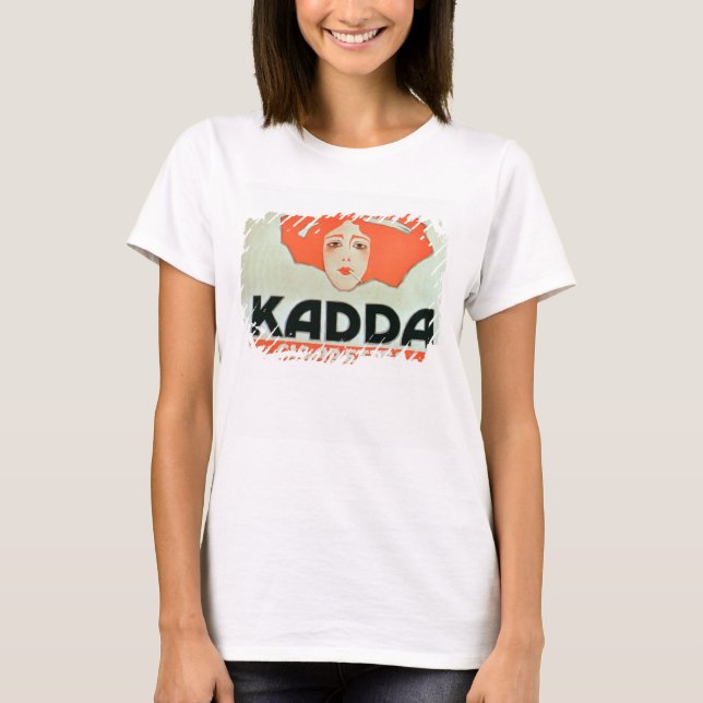 Camiseta Advertisement for 'Kadda Cigarettes' (colour litho (Anverso)