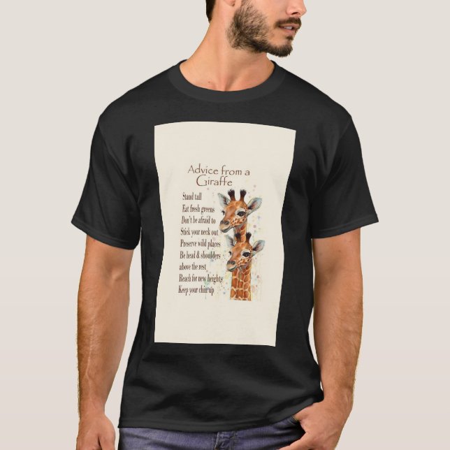 Camiseta Advice From A Giraffe SKY (Anverso)