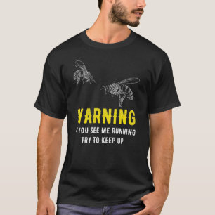 Camiseta Advirtiendo si usted me ve intento de