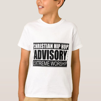 Camiseta Advisory cristiano de Hip Hop…