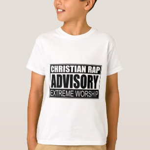 Camiseta Advisory cristiano del rap…