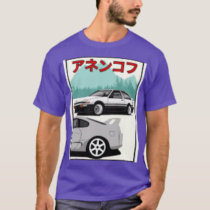 Camiseta AE86 vs Supra
