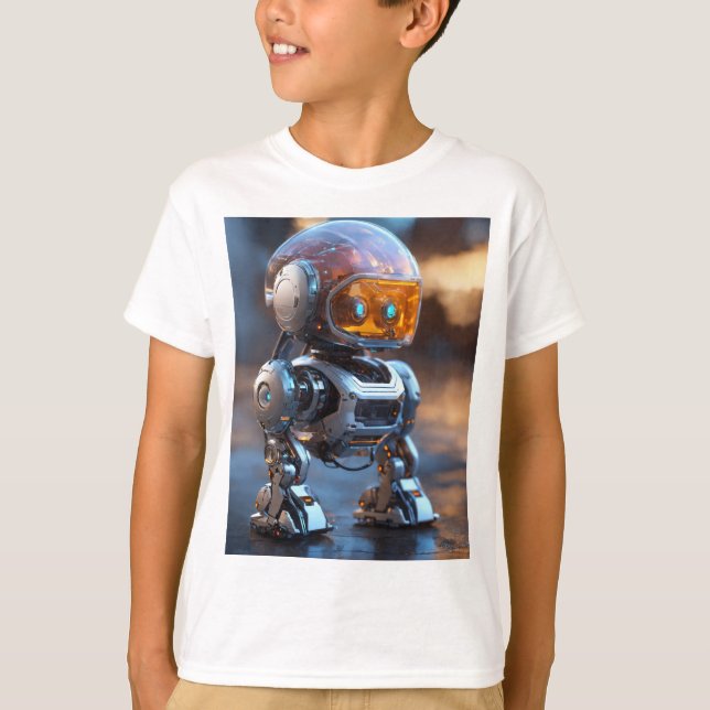 Camiseta Aectita Cuta, Robot (Anverso)