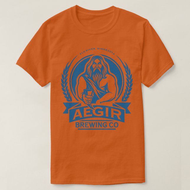 Camiseta Aegir Brewing T (Diseño del anverso)