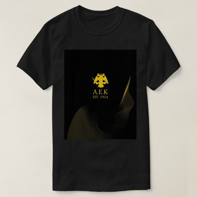 Camiseta AEK ATHENS - ATENAS - Gráfico AEK (Diseño del anverso)