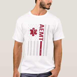 Camiseta AEMT Técnico Médico de Emergencia Avanzado EE.UU.