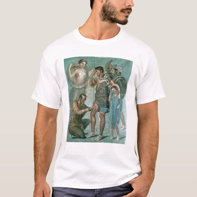 Camiseta Aeneas hirió, de Pompeya (Anverso)