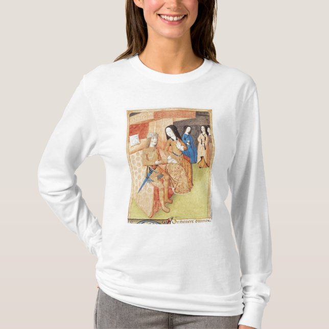 Camiseta Aeneas y Dido, de los trabajos de Virgil (Anverso)
