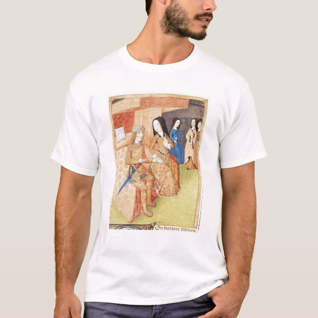 Camiseta Aeneas y Dido, de los trabajos de Virgil (Anverso)