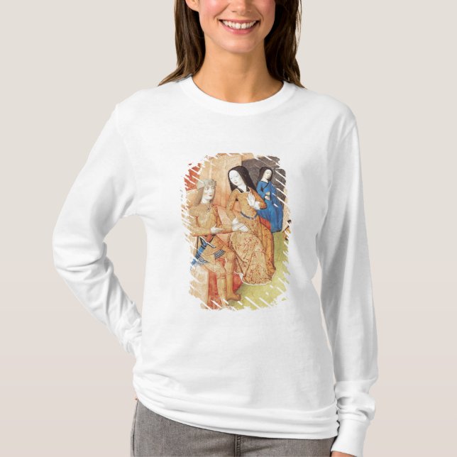 Camiseta Aeneas y Dido, de los trabajos de Virgil (Anverso)